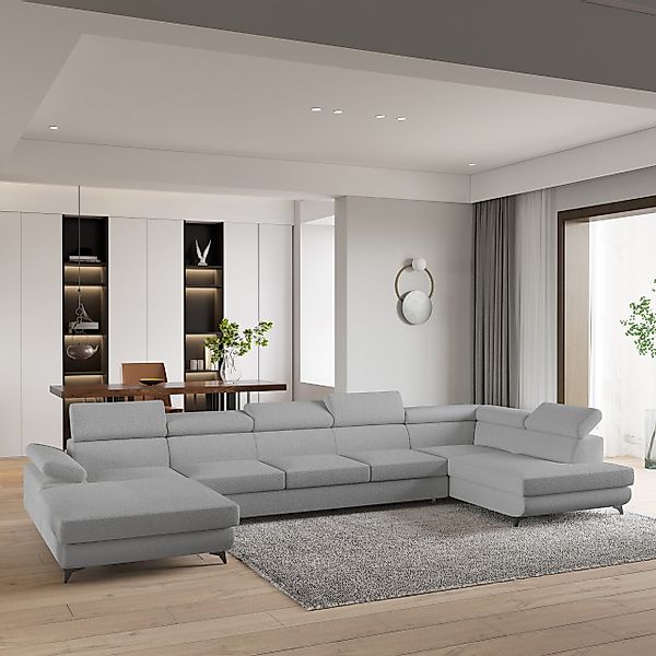 Masseno Ecksofa MONTIVA mit Schlaffunktion U-Form, günstig online kaufen