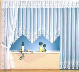 Weckbrodt Querbehang "Flensburg" Kräuselband 1 Stk. tlg. Jacquard, struktur günstig online kaufen