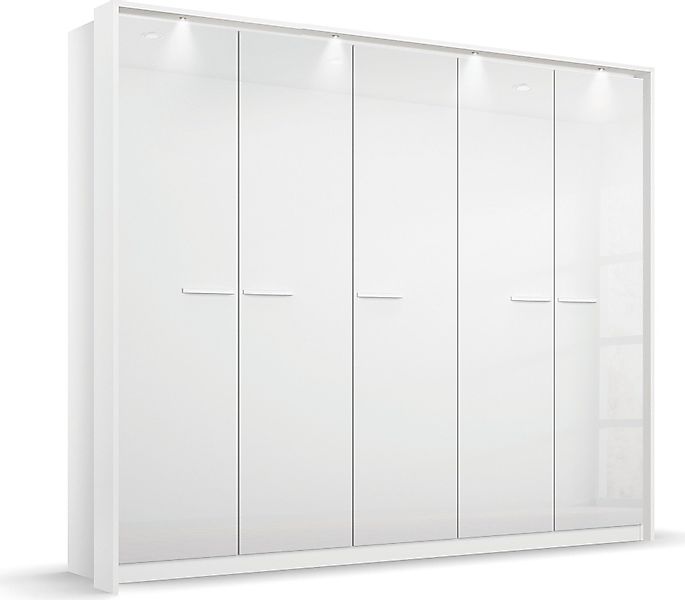 rauch Drehtürenschrank "Oteli", inkl. Passepartout optional mit Beleuchtung günstig online kaufen