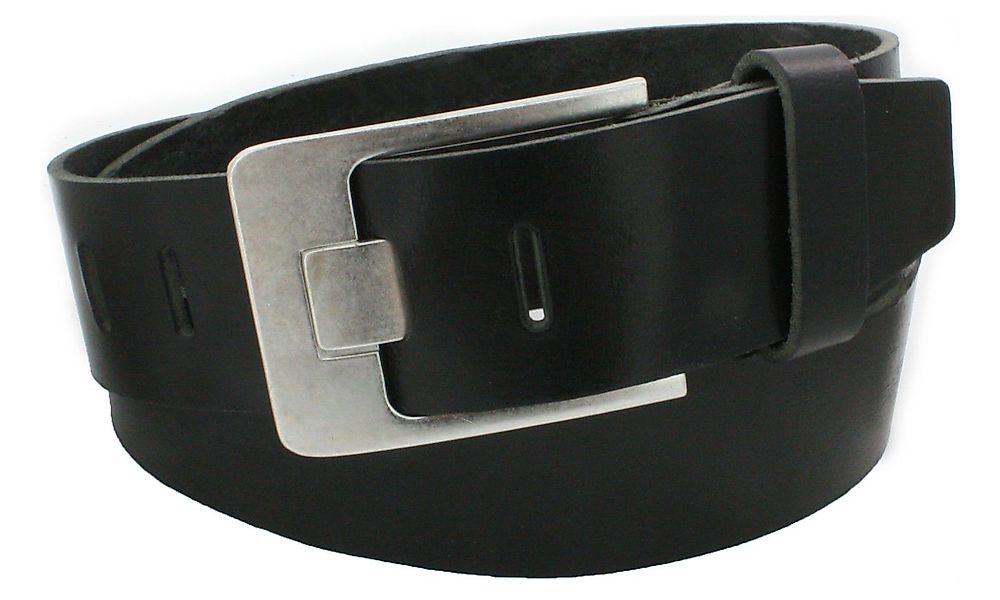 COLOGNEBELT Ledergürtel OM61-VL-Schwarz MADE IN GERMANY, günstig online kaufen