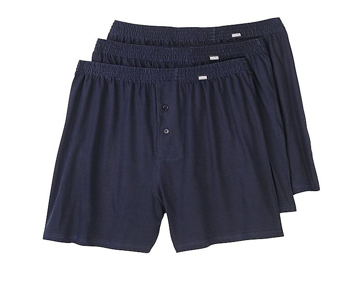 ADAMO Boxershorts Adamo Übergrößen Boxershorts dunkelblau 3er-Pack (Packung günstig online kaufen