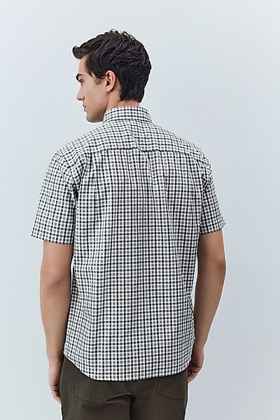 Next Businesshemd Pflegeleichtes Button-Down-Oxford-Hemd (1-tlg) günstig online kaufen