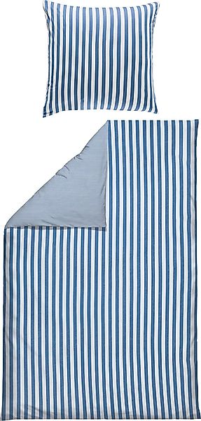 Erwin Müller Bettwäsche Wendebettwäsche, Biber, Streifen günstig online kaufen