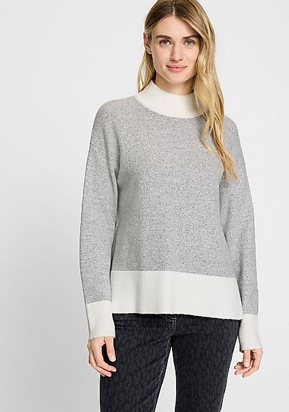 Olsen Strickpullover mit modisch abgesetztem Stehkragen günstig online kaufen