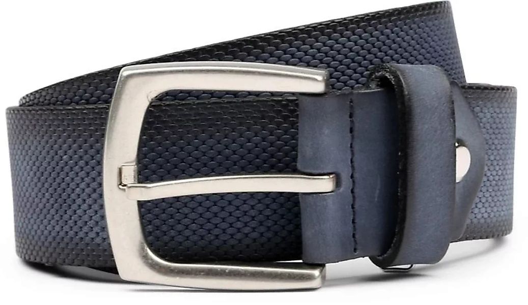 Suitable Ledergürtel Leder Blau - Größe 95 günstig online kaufen