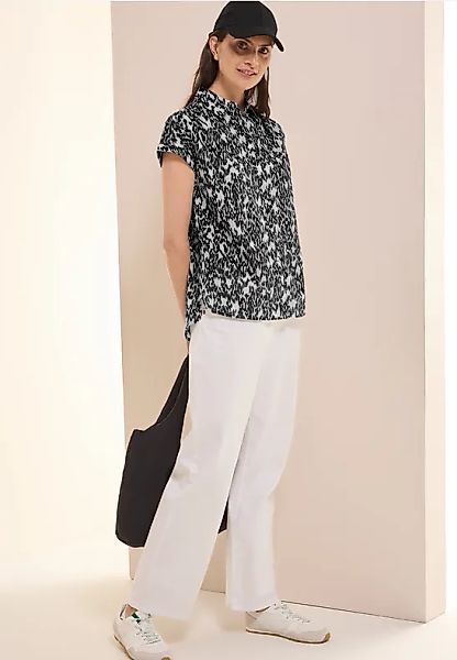 Cecil Kurzarmbluse aus reiner Baumwolle günstig online kaufen