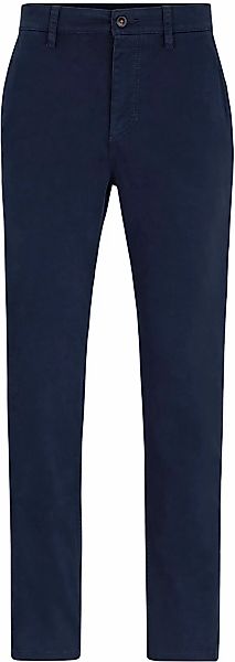 BOSS Satin Chino Navy - Größe W 31 - L 34 günstig online kaufen