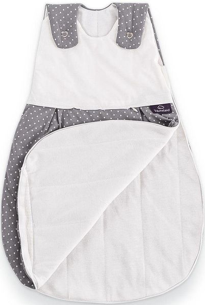 Träumeland Babyschlafsack Set Pünktchen grau (Packung, günstig online kaufen