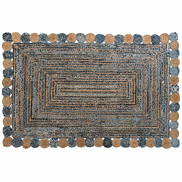 Teppich Dkd Home Decor Blau Bunt Indianer (200 X 290 X 1 Cm) günstig online kaufen