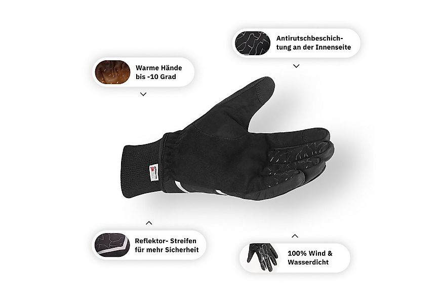 Alpensattel Fahrradhandschuhe PolarTherm Winter Handschuhe (Handschuhset, 1 günstig online kaufen
