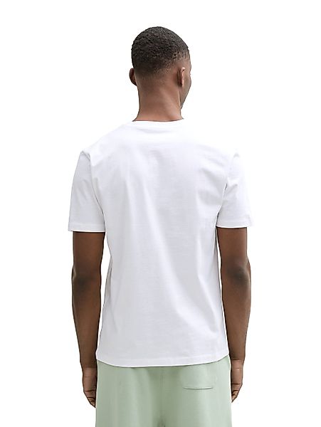 TOM TAILOR Denim T-Shirt, mit verschiedenen Logo Prints günstig online kaufen