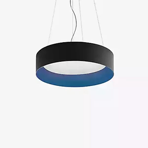 Artemide Tagora Up & Downlight Pendelleuchte LED, schwarz/blau - ø97 cm günstig online kaufen
