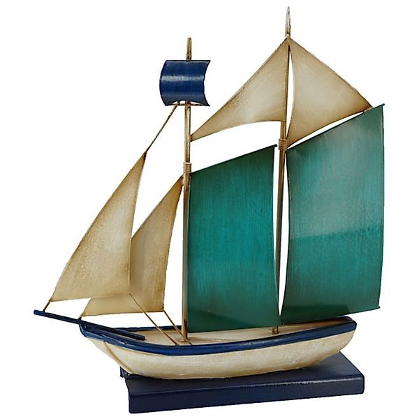 abc HOME Dekofigur Tischdeko Segelschiff, Metall, günstig online kaufen