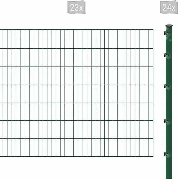 Arvotec Einstabmattenzaun "ESSENTIAL 140 zum Aufschrauben", Zaunhöhe 140 cm günstig online kaufen