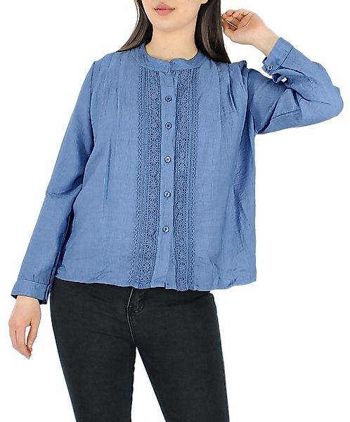 dy_mode Langarmbluse Damenbluse – Stilvolle Tunika günstig online kaufen
