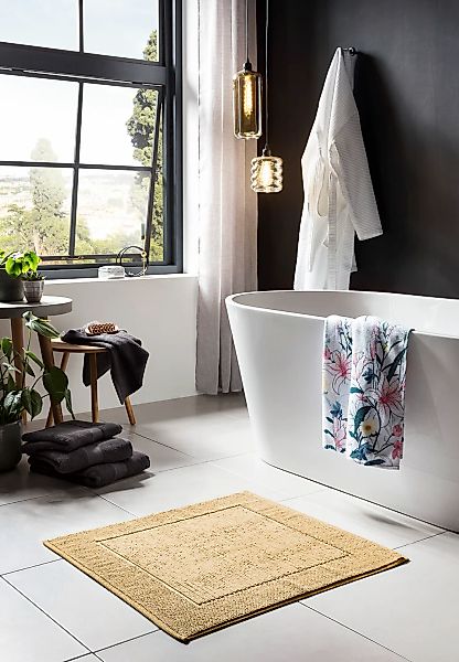 done. Badematte "Damian" Höhe 10 mm fußbodenheizungsgeeignet Badteppich, Un günstig online kaufen