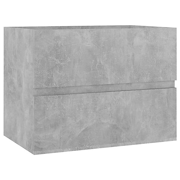 Waschbeckenunterschrank Betongrau 60x38,5x45 Cm Spanplatte günstig online kaufen
