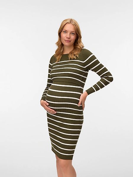 Mamalicious Umstandskleid "MLNEWSIV JUNE LS UK KNIT DRESS 2F A NOOS" mit St günstig online kaufen