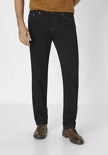 Paddock`s Herren Jeans RANGER PIPE - Slim Fit - Schwarz - Black/Black günstig online kaufen