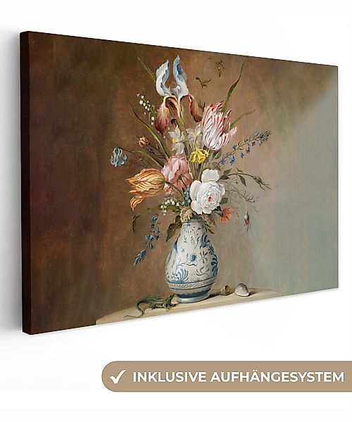 OneMillionCanvasses® Leinwandbild Alte Meister - Blumen günstig online kaufen