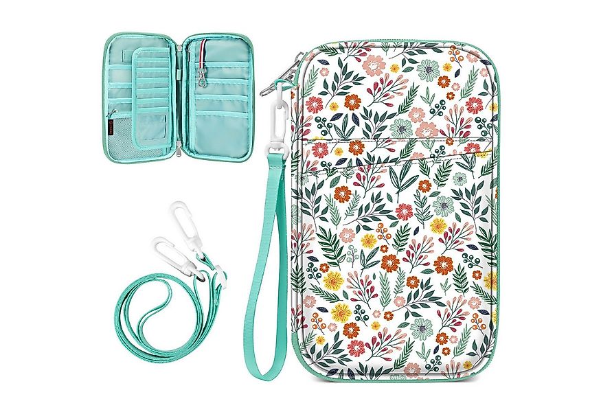 Fintie Geldbörse Reisepass Tasche Familie Reiseorganizer, RFID-Blockier Was günstig online kaufen