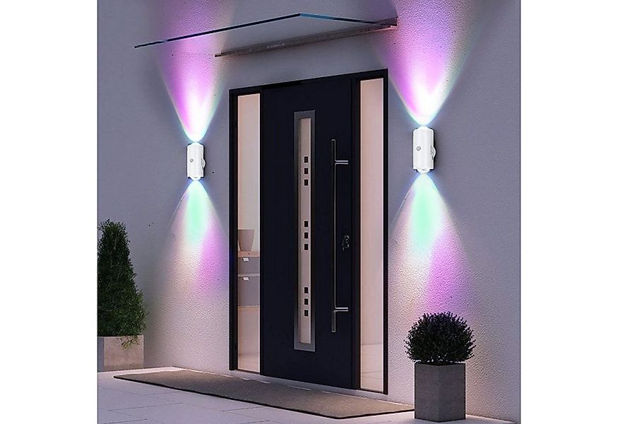 PRIISF LED Wandleuchte Kabellos mit Bewegungsmelder LED Wandleuchten ohne S günstig online kaufen