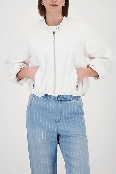 Monari Blouson ohne Kapuze Regular fit mit Stickerei günstig online kaufen