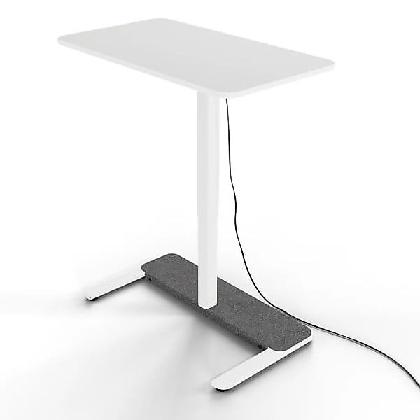 Yaasa Desk One Stehpult | el. höhenverstellbar | weiß günstig online kaufen