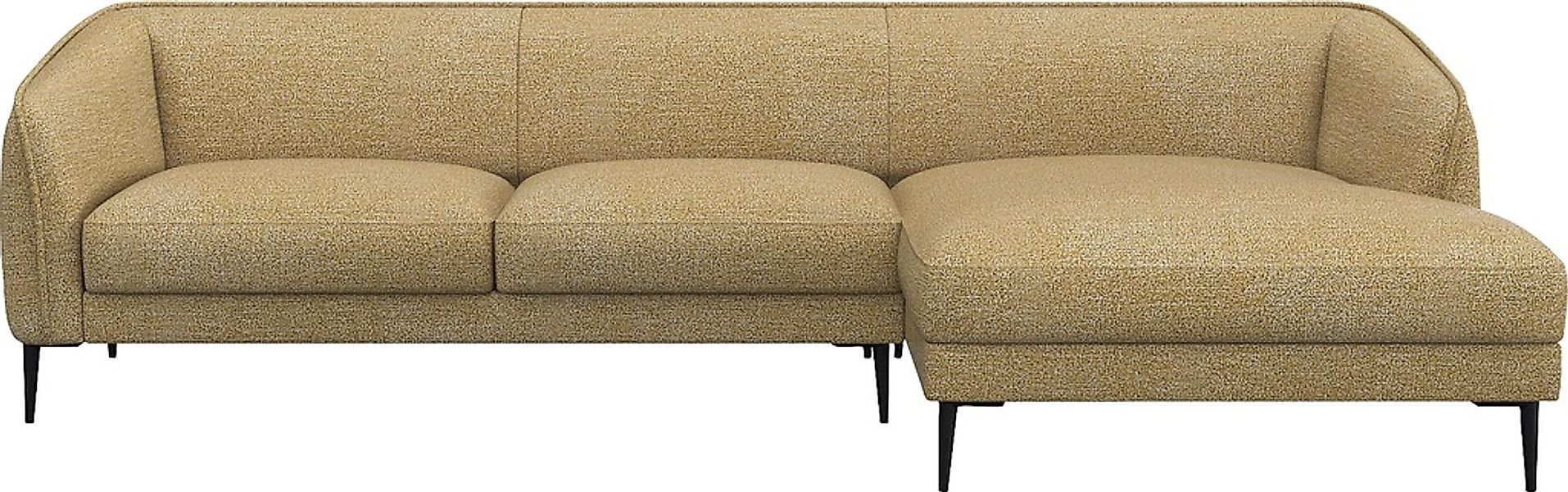 FLEXLUX Ecksofa "Belle Designsofa, L-Form, B/T 288/149 cm" Skandinavisches günstig online kaufen