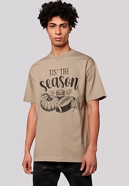 F4NT4STIC T-Shirt "Fall pumpkin coffe football its the Season", Premium Qua günstig online kaufen