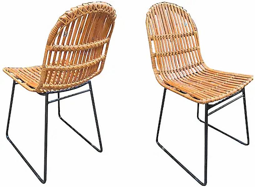 TOM TAILOR HOME Rattanstuhl »T-RATTAN CHAIR«, (Set), 2 St. günstig online kaufen