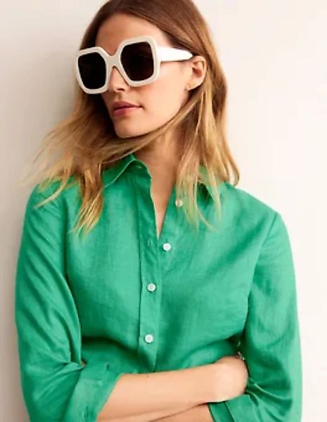 Übergroße, quadratische Sonnenbrille Damen Boden, Weiß günstig online kaufen