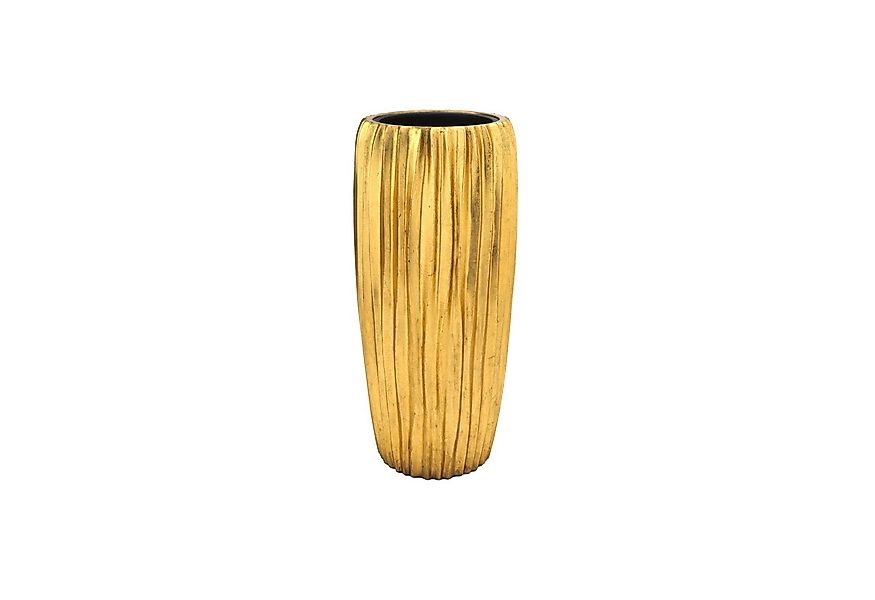 Flingora Bodenvase Minga, mit Einsatz - Fiberglas - Indoor - Gold - Höhe 75 günstig online kaufen