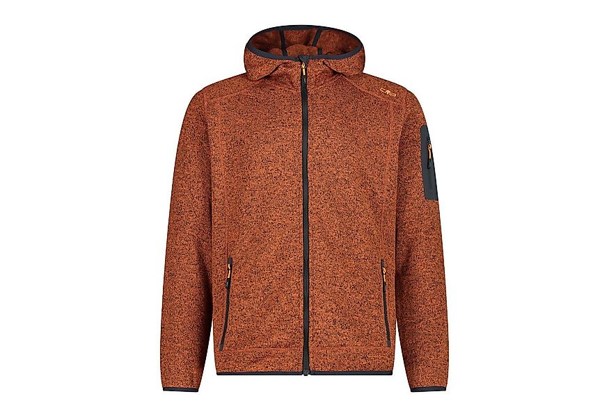 CMP Fleecejacke CMP Herren Fleecejacke Knitted Fix Hood Jacket 3H60847N günstig online kaufen