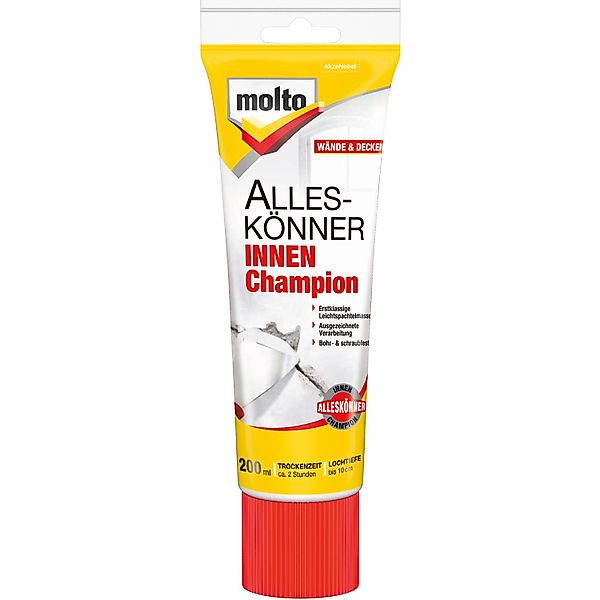 Molto Spachtelmasse Leichtspachtelmasse Molto Alleskönner Innen günstig online kaufen