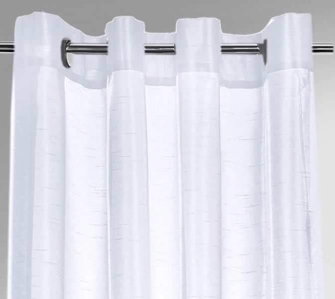 Weckbrodt Vorhang "Klara" Ösen 1 Stk. tlg. Wildseiten-Optik, halbtransparen günstig online kaufen