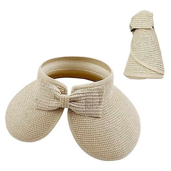 Coonoor Strohhut Damen Sonnenvisier Hüte mit breiter Krempe, Straw hat UV-S günstig online kaufen