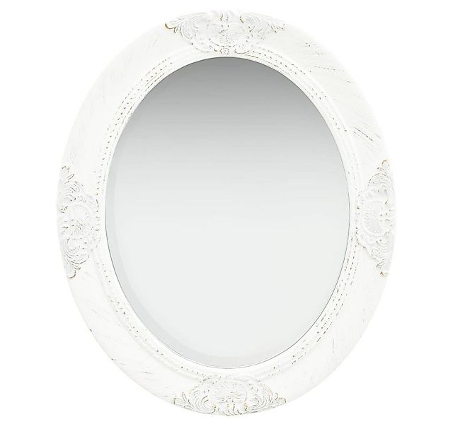 vidaXL Spiegel Wandspiegel im Barock-Stil 50x60 cm Weiß (1-St) günstig online kaufen
