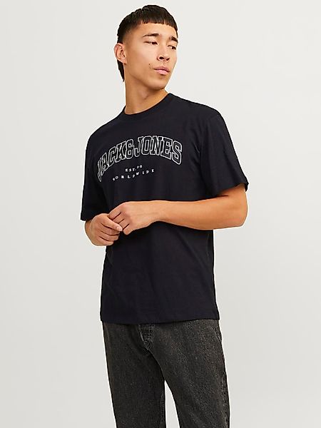 Jack & Jones Rundhalsshirt JJECALEB VARSITY günstig online kaufen