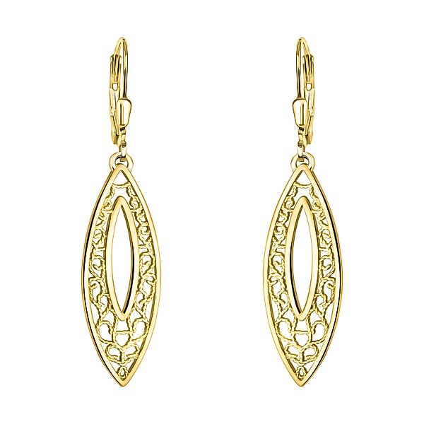 Sofia Milani Paar Ohrhänger Ovales Ornament, günstig online kaufen