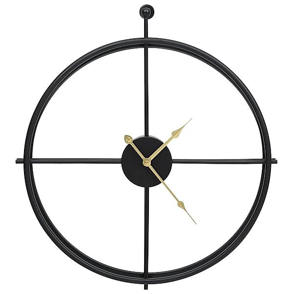 vidaXL Wanduhr Wanduhr Schwarz 52 cm günstig online kaufen