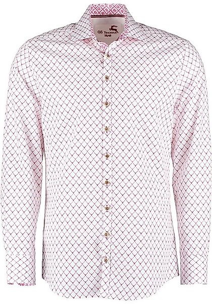 OS Trachten Trachtenhemd Kedase Langarmhemd mit Allover-Druck günstig online kaufen