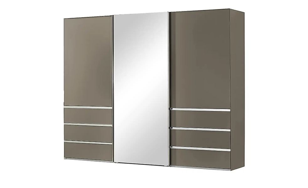 Schwebetürenschrank  3-türig  Mitta ¦ braun ¦ Maße (cm): B: 300 H: 217 T: 6 günstig online kaufen