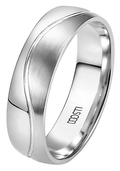 DOOSTI Trauring Schmuck Geschenk Edelstahl Trauring günstig online kaufen