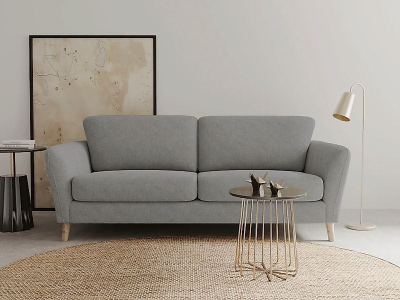 Home affaire 3-Sitzer "MARSEILLE 3er Sofa 206 cm, Cord, Flachgewebe, Strukt günstig online kaufen