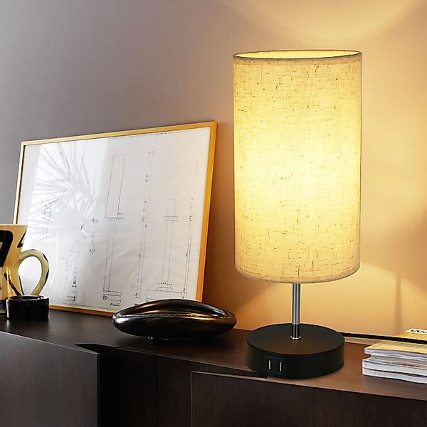 ZMH Tischleuchte Touch-Dimmbar mit USB-Ladefunktion und günstig online kaufen