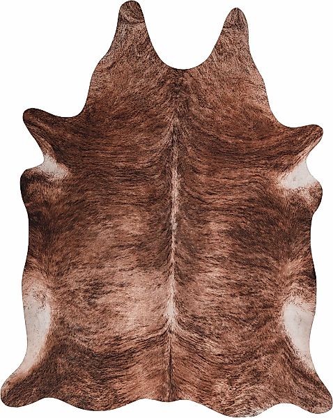 Obsession Fellteppich "my Toledo 194" fellförmig 5 mm Höhe Kunstfell, gedru günstig online kaufen