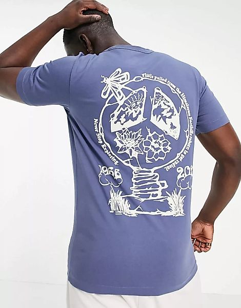The North Face – Himalayan Bottle Source – T-Shirt in Blau günstig online kaufen