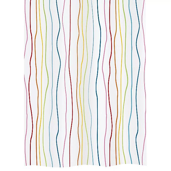 Kleine Wolke Duschvorhang Bijou Multicolor - 148 180x200 cm Duschvorhänge b günstig online kaufen