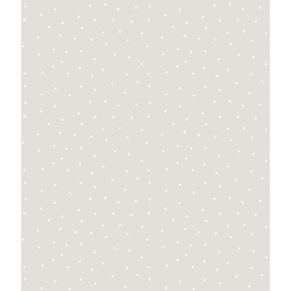 Sanders & Sanders Tapete Punkte Beige Und Weiß 53 Cm X 10 M - 640464 günstig online kaufen
